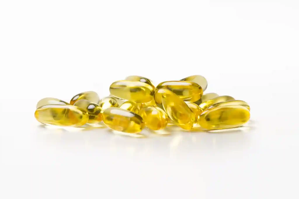 Pile of omega 3